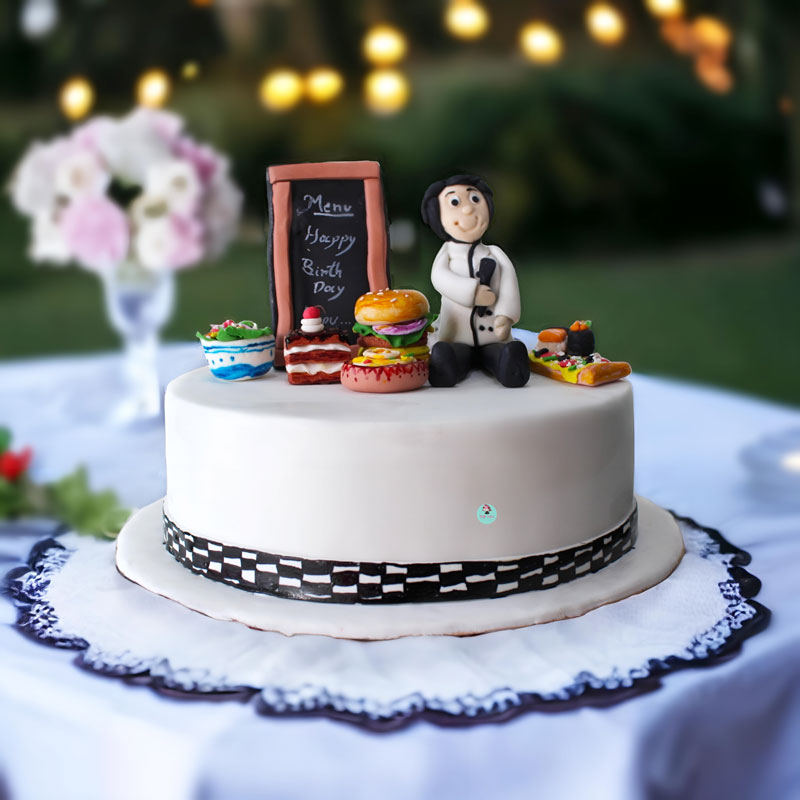 Chef-Theme-Cake